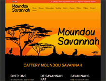 Tablet Screenshot of moundou-savannah.com